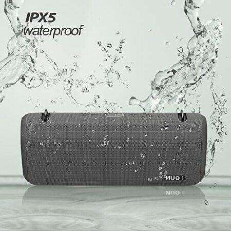 MUQI Bluetooth Speaker, Portable Bluetooth Speakers, 70W Loud Stereo Sound with Bass, IPX5 Waterproof Wireless Speaker,TWS Paring with LED(並行輸入品)｜olg｜03