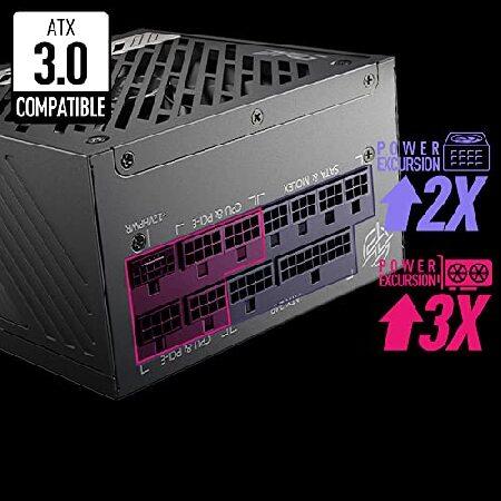 【並行輸入品】 MSI MPG A1000G PCIE 5 ＆ ATX 3.0 Gaming Power Supply - Full Modular - 80 Plus Gold Certified 1000W - 100% Japanese 105°C Capacitors -の画像