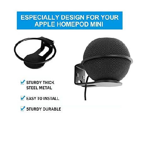 並行輸入品】 HomePod Mini用ウォールマウント 2個 ミニスピーカー 壁