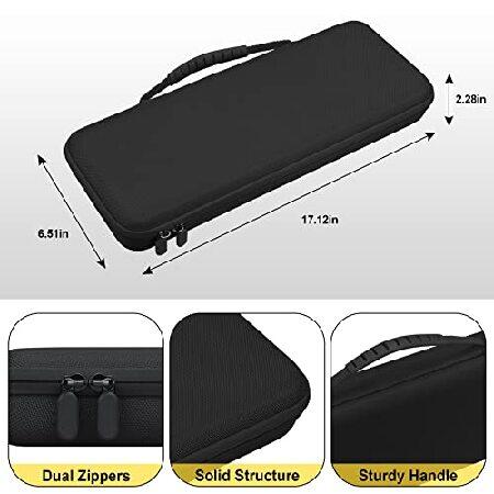 BOVKE Hard Carrying Case Compatible with Logitech POP Keys Mechanical Wireless Keyboard and POP Wireless Mouse Combo, Mesh Zipper Bag for (並行輸入品)｜olg｜05