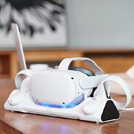 並行輸入品】 ZYBER Meta Quest 2用充電ドック VR 充電スタンド