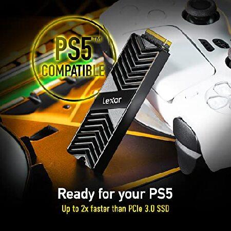 Lexar Professional 2TB NM800 PRO with Heatsink M.2 2280 PCIe Gen4x4 NVMe SSD, Read Speeds Up to 7500MB/s, for Gamers and Creators (LNM800P(並行輸入品)