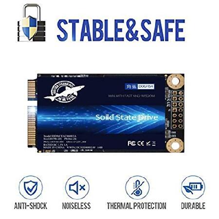 【並行輸入品】 SSD MSATA 128GB Dogfish 高性能内蔵ソリッドステートドライブ デスクトップノートパソコン用 3ユニットパッケージパック  128GB(3パック) MSATAの画像