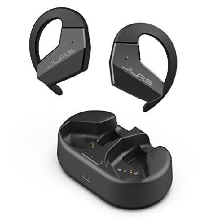 商品詳細や在庫数、欲しい商品リクエスト等お気軽に連絡くださいJLab Open Sport Open-Ear Wireless Earbuds | Black | Flexible Earhook | Bluetooth Multipoint | Dual Connect | Safe Listening | Optional Gla(並行輸入品)