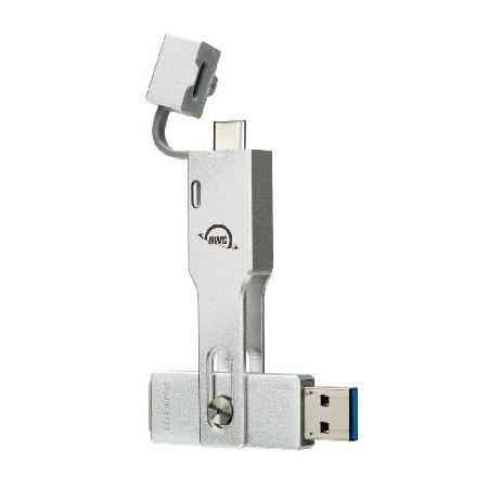 【並行輸入品】 OWC SSD 1TB 800/800 Envoy Pro mini USB-C + USB-A (10Gb/s) ポータブルSSD