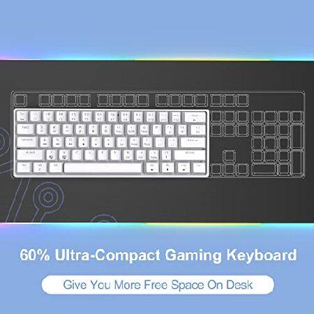 並行輸入品】 DIERYA 60%メカニカル式キーボード DK61se 有線