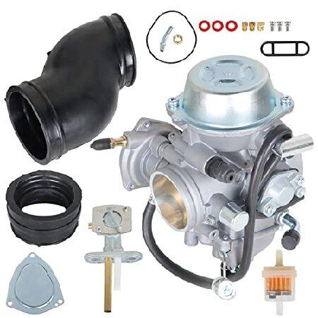 【並行輸入品】 munirater キャブレター インテークマニホールド 燃料 ペットコック 交換用 Grizzly 600 1998-2001 2GU-24500-02-00_1