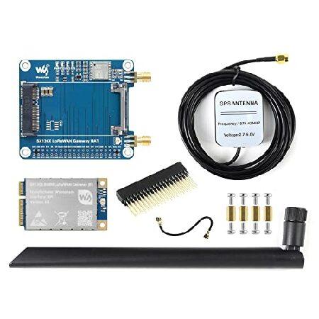 【並行輸入品】 Waveshare SX1302 868M LoRaWAN Gateway HAT for Raspberry Pi L76K Module Standard Mini-PCIe SocketLong Range Transmission Large Capacity | ブランド登録なし