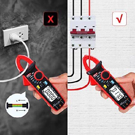 【並行輸入品】 UNI-T UNI T UT210e Mini Digital Clamp Meter ＆ Phillips Screwdriver， HVAC Tool AC DC Amp Clamp Meter Multimeter Tester Voltmeter_2