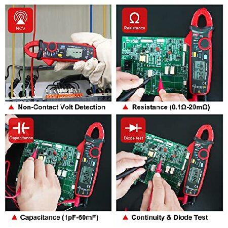 【並行輸入品】 UNI-T UNI T UT210e Mini Digital Clamp Meter ＆ Phillips Screwdriver， HVAC Tool AC DC Amp Clamp Meter Multimeter Tester Voltmeter_4