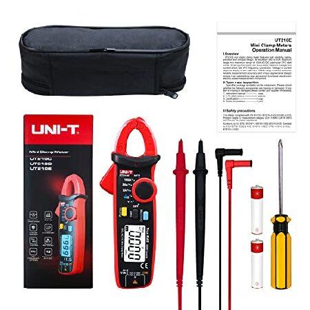 【並行輸入品】 UNI-T UNI T UT210e Mini Digital Clamp Meter ＆ Phillips Screwdriver， HVAC Tool AC DC Amp Clamp Meter Multimeter Tester Voltmeter_5