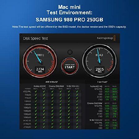 【並行輸入品】 ACASIS 40Gbps M.2 NVME SSD エンクロージャ NVME PCIe B+M M-Key ソリッドステートドライブ 外付けエンクロージャ アルミシェル SSDケース