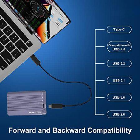 【並行輸入品】 ACASIS 40Gbps M.2 NVME SSD エンクロージャ NVME PCIe B+M M-Key ソリッドステートドライブ 外付けエンクロージャ アルミシェル SSDケース