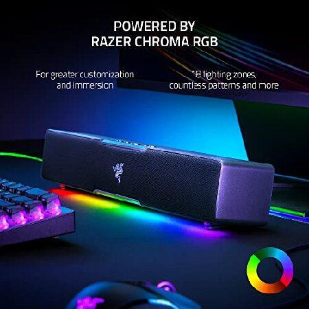 Razer Leviathan V2 X: PC Soundbar with Full-Range Drivers - Compact Design - Chroma RGB - USB Type C Power and Audio Delivery - Bluetooth (並行輸入品)｜olg｜06