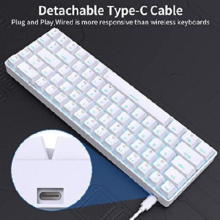 並行輸入品】 DIERYA X 60%有線メカニカルキーボード ミニゲーミング