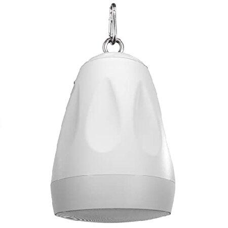 【並行輸入品】 Pure Resonance Audio PD4W 4\" Pendant Speakers - (2 Speakers, White)の画像