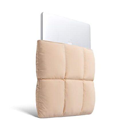 【並行輸入品】 Comfyable Puffy ノートパソコンスリーブ 13インチ 14インチ キルティングパファーノートパソコンキャリーケース 女性用 ピローケース MacBook_1