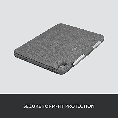 並行輸入品】 Logitech Combo Touch Detachable 10th Gen iPad