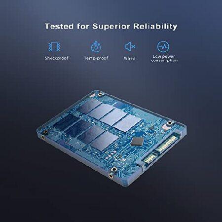 【並行輸入品】 JOIOT 1TB 内蔵ソリッドステートハードドライブ 3D NAND 2.5インチ SATA III 内蔵SSD 最大500MB/秒 PC/ノートパソコン/ゲーム作成用アップグレーの画像
