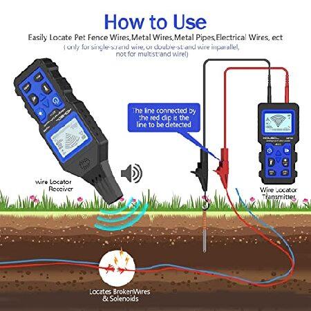 【並行輸入品】 ネットワークトラッキングデバイス ワイヤ回路遮断器 ケーブルテスター 電話ケーブル検出器 ロケーター メータートラッキングデバイス_3