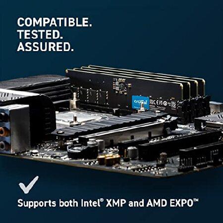 並行輸入品】 Crucial RAM 16GB DDR5 5600MHz (5200MHzまたは4800MHz