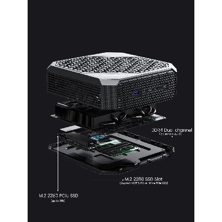 並行輸入品】 MINISFORUM DeskMini UM790 Pro Mini PC AMD Ryzen 9