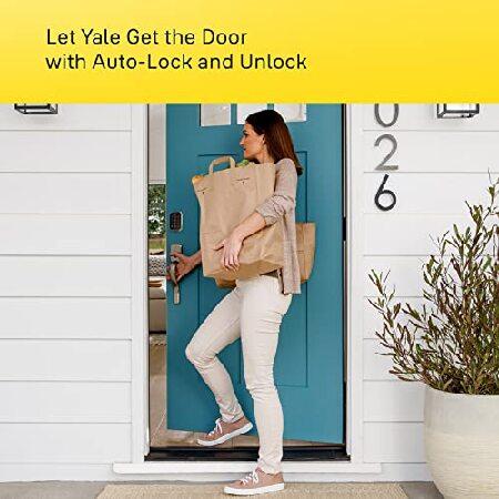 【並行輸入品】 Yale Assure Lock 2 デッドボルト、ブラック スエード キーフリー スマートエントリードアロック Z-Wave接続タッチスクリーンキーパッド付き コ_4