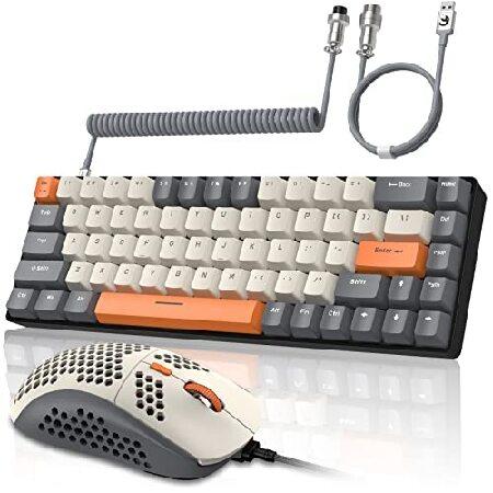 並行輸入品】 ZIYOU LANG T8 60%メカニカル式キーボードマウス