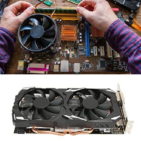 【並行輸入品】 ゲーミンググラフィックスカード RX 580グラフィックスカード 8GB GDDR5 256ビット対応 8K 16 PCI Express 3.0 冷却ファン2個の画像