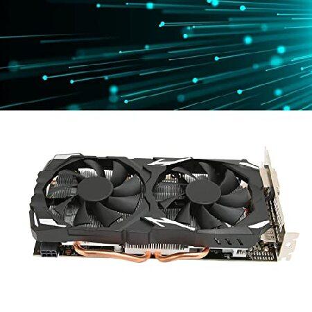 【並行輸入品】 ゲーミンググラフィックスカード RX 580グラフィックスカード 8GB GDDR5 256ビット対応 8K 16 PCI Express 3.0 冷却ファン2個の画像