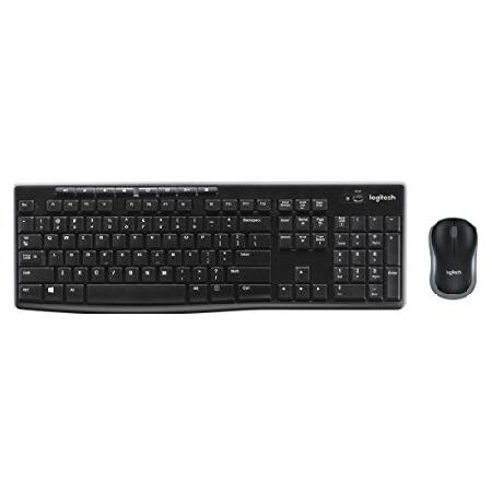 Logitech MK270 Wireless Keyboard ＆ Mouse Combo Travel Home Office Modern Bundle with Boost Glow in The Dark Water-Resistant Portable Wireless Bluetoo｜olg｜02