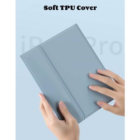【並行輸入品】 AnMengXinLing iPad Keyboard Case for iPad 2018 (6th Gen) - iPad 2017 (5th Gen) - iPad Pro 9.7 - iPad Air 2＆1-Touchpad Detachable_4