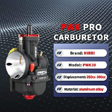 【並行輸入品】 NIBBI Racing PWK 30mm Carburetor， Carb of Performance Carburetor Motorcycle Carburetor With Carburetor Jets Fit for Yamaha Suzuki_1