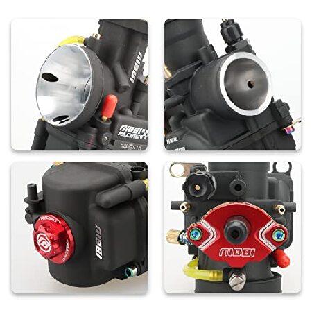 【並行輸入品】 NIBBI Racing PWK 30mm Carburetor， Carb of Performance Carburetor Motorcycle Carburetor With Carburetor Jets Fit for Yamaha Suzuki_2