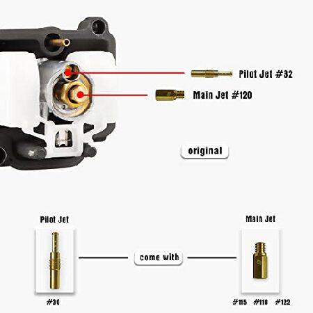 【並行輸入品】 NIBBI Racing PWK 30mm Carburetor， Carb of Performance Carburetor Motorcycle Carburetor With Carburetor Jets Fit for Yamaha Suzuki_4