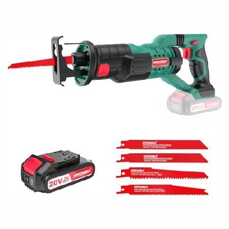 並行輸入品】 HYCHIKA レシプロソー 18V MAX コードレスソー 2.0Ah 