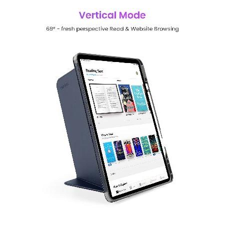 並行輸入品】 tomtoc 縦型 iPad Pro トライモードケース 11.9