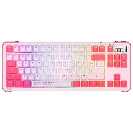 YUNZII Royalaxe Y87 TKL ワイヤレスメカニカルキーボード ホット