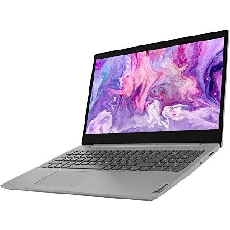 【並行輸入品】 Lenovo IdeaPad 3 15.6 Full HD Laptop, Intel Core i3-1115G4, 4GB RAM, 128GB SSD, Windows 11 in S Mode, Platinum Grayの画像