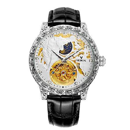 並行輸入品】 FORSINING メンズ トゥールビヨンウォッチ 