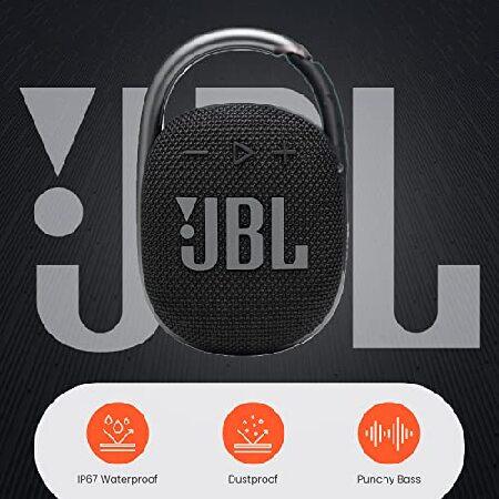 通信販売サイト Boomph Sound Pack: JBL Clip 4 Portable Bluetooth Wireless Speaker with IP67 Waterproof， Dustproof， Carabiner Clip， Built-in Battery | 10 Hour Play Tim