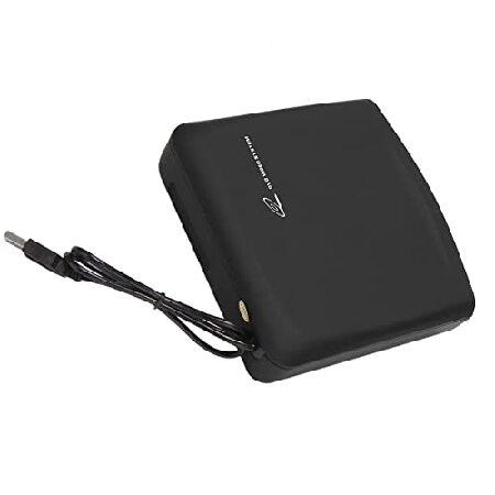 【並行輸入品】 ポータブルカーCDプレーヤー | 外付けUSB車両CDプレーヤー 車 Androidナビゲーションプラグアンドプレイ (Android 4.4以降のシステムのみ)の画像