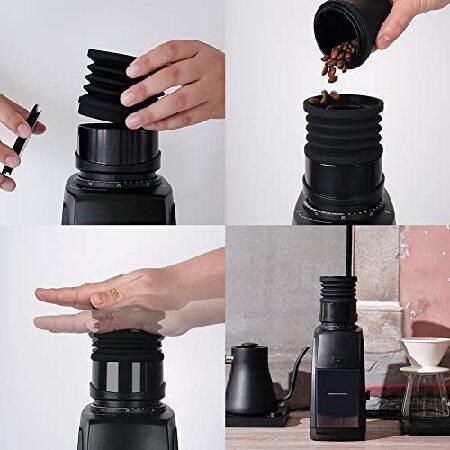 【並行輸入品】 watchget コーヒーグラインダー 1回分ホッパー Baratza Encoreコーヒーグラインダー シリコンベロー メンタル蓋付き | ブランド登録なし | 02