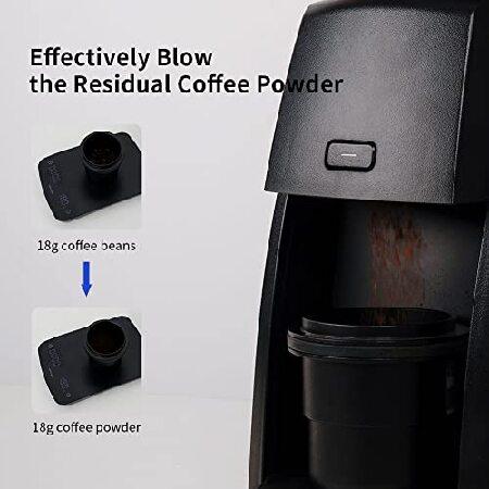 【並行輸入品】 watchget コーヒーグラインダー 1回分ホッパー Baratza Encoreコーヒーグラインダー シリコンベロー メンタル蓋付き | ブランド登録なし | 03