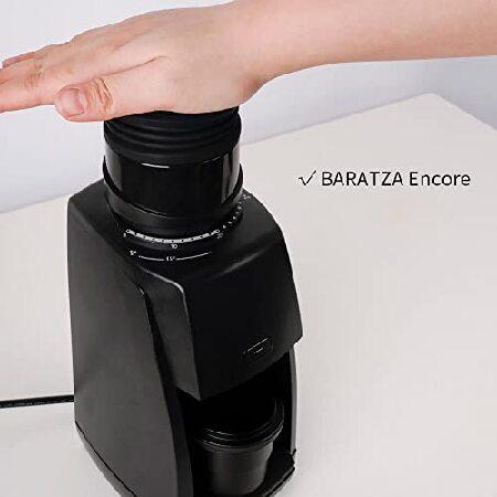 【並行輸入品】 watchget コーヒーグラインダー 1回分ホッパー Baratza Encoreコーヒーグラインダー シリコンベロー メンタル蓋付き | ブランド登録なし | 04