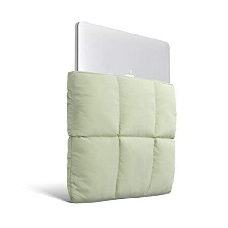 【並行輸入品】 Comfyable Puffy ノートパソコンスリーブ 13インチ 14インチ キルティングパファーノートパソコンキャリーケース 女性用 ピローケース MacBook_1