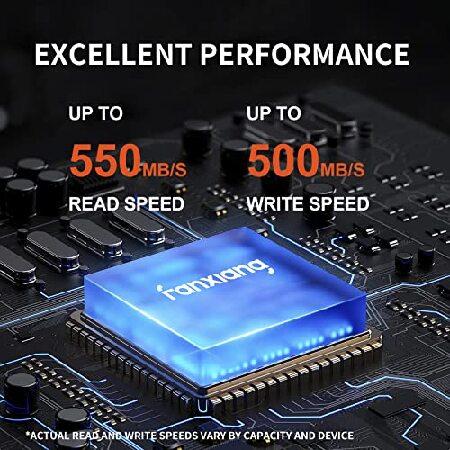 【並行輸入品】 fanxiang SSD 2TB 内蔵型 ソリッドステートドライブ SATA III 6Gb/s 2.5インチ 3D NAND SLCキャッシュ 最大550MB/秒