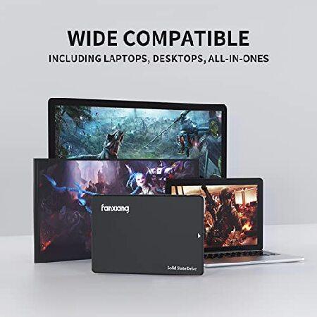 【並行輸入品】 fanxiang SSD 2TB 内蔵型 ソリッドステートドライブ SATA III 6Gb/s 2.5インチ 3D NAND SLCキャッシュ 最大550MB/秒