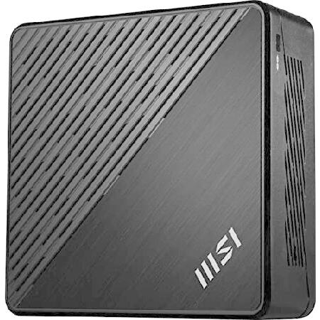 【並行輸入品】 MSI Cubi N ADL Mini PC: Intel Celeron N100， 4GB RAM， 128GB SSD， Black， Windows 11 Pro Entry: ADL-021US_2
