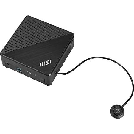 【並行輸入品】 MSI Cubi N ADL Mini PC: Intel Celeron N100， 4GB RAM， 128GB SSD， Black， Windows 11 Pro Entry: ADL-021US_5